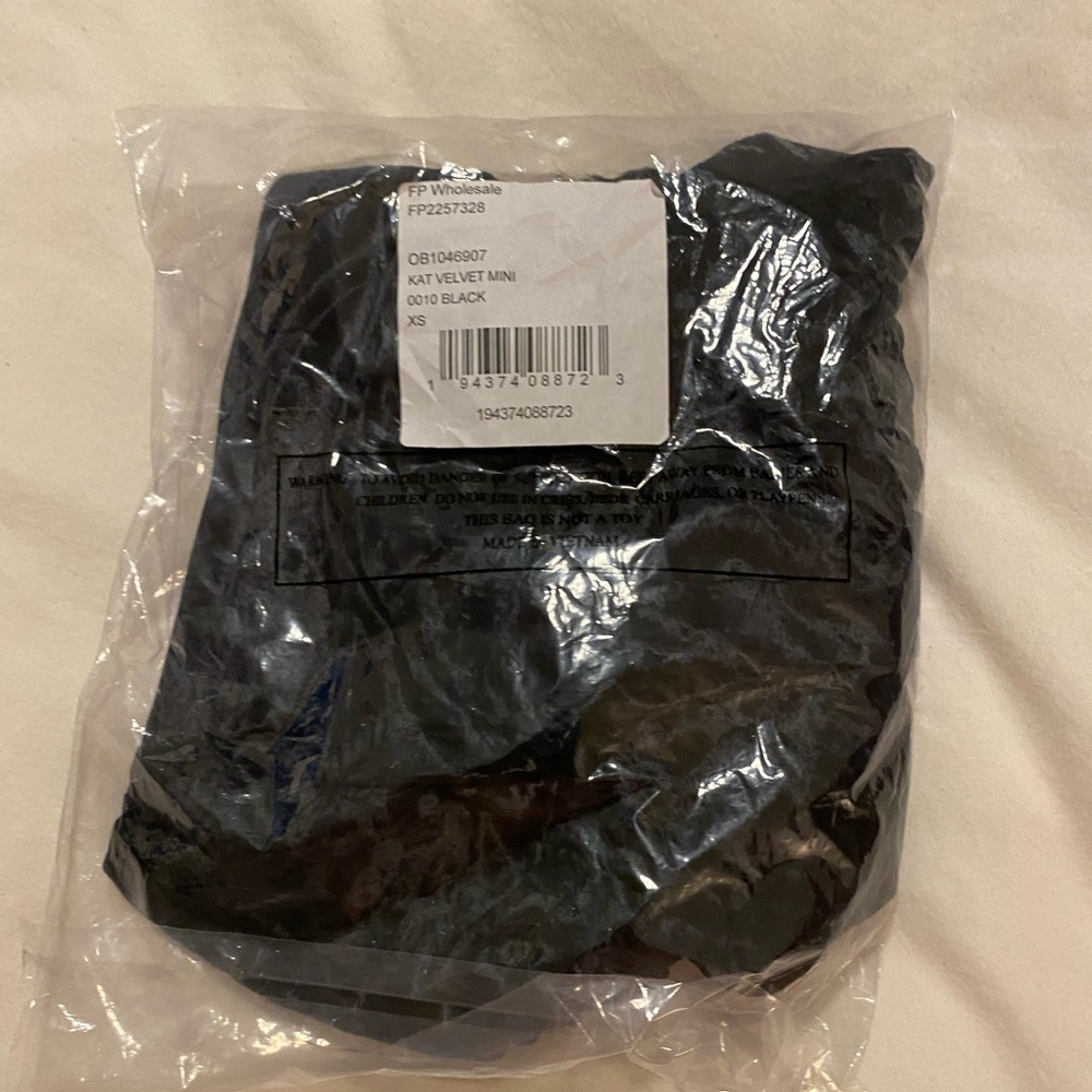 Free People Kat Velvet Mini Dress - Picture 5 of 8
